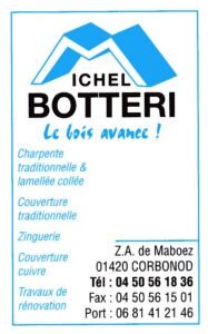 Charpente - Michel Botteri et Fils