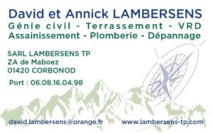 Sarl Lambersens TP – Lambersens David et Annick